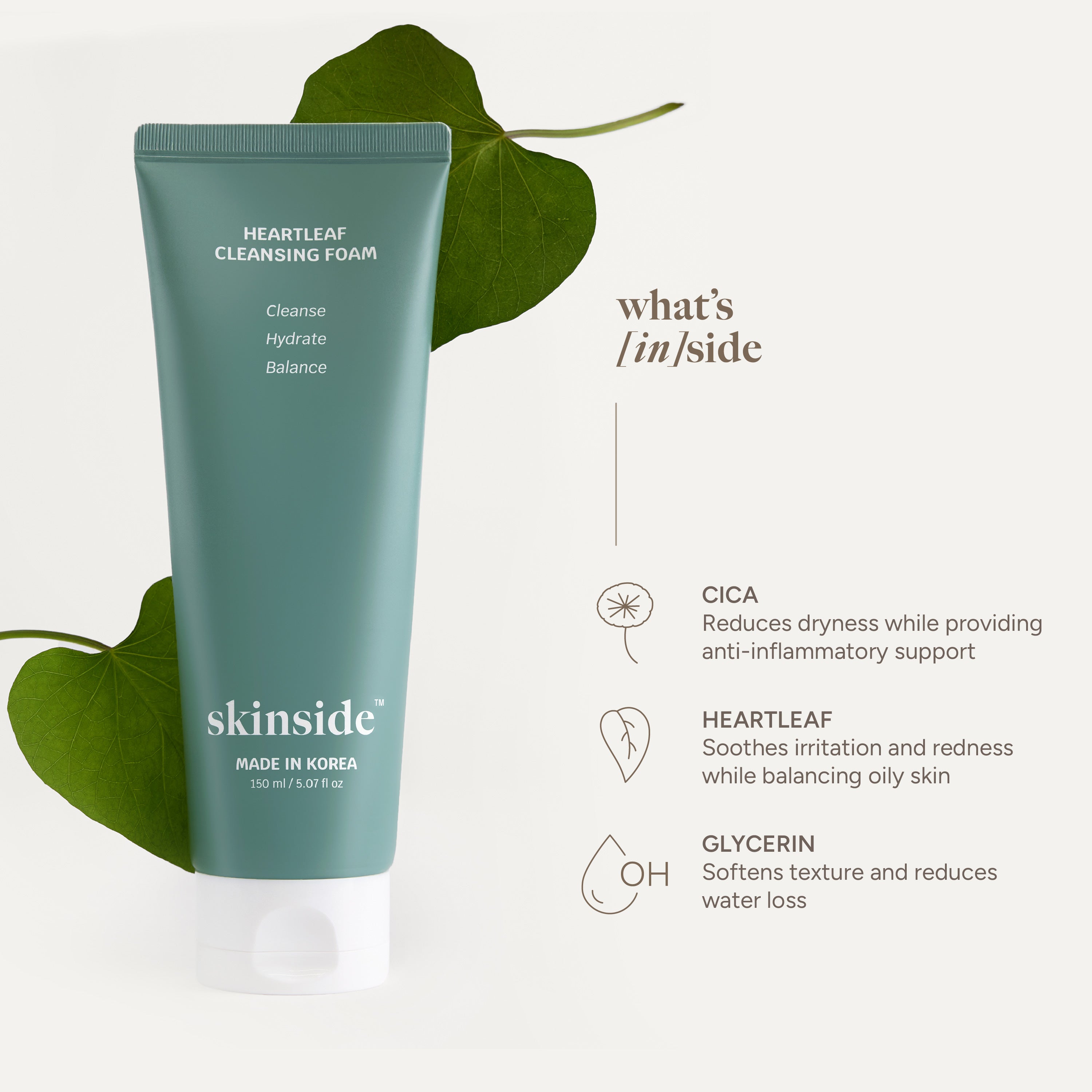 Heartleaf Foaming Cleanser