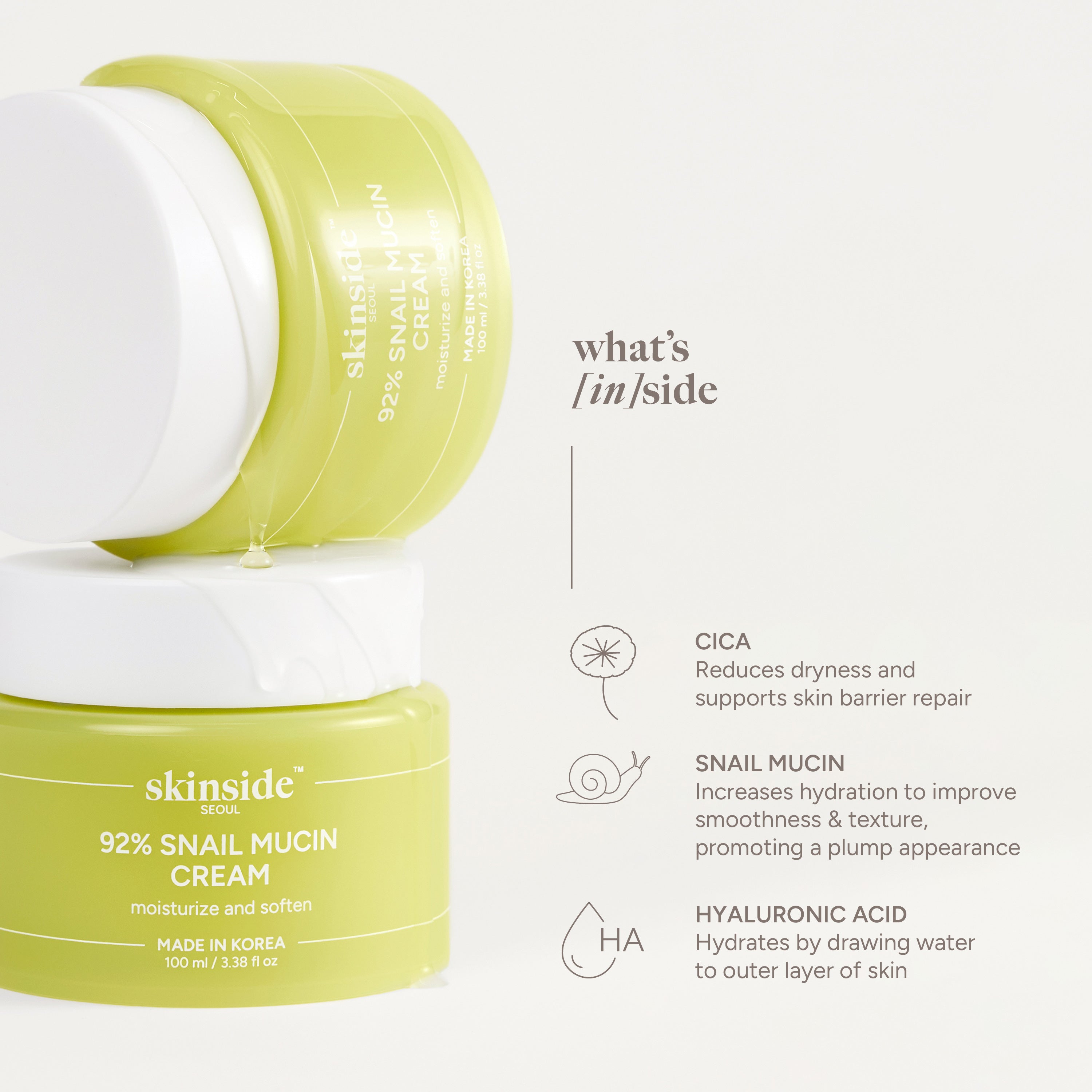 92% Snail Mucin Cream
