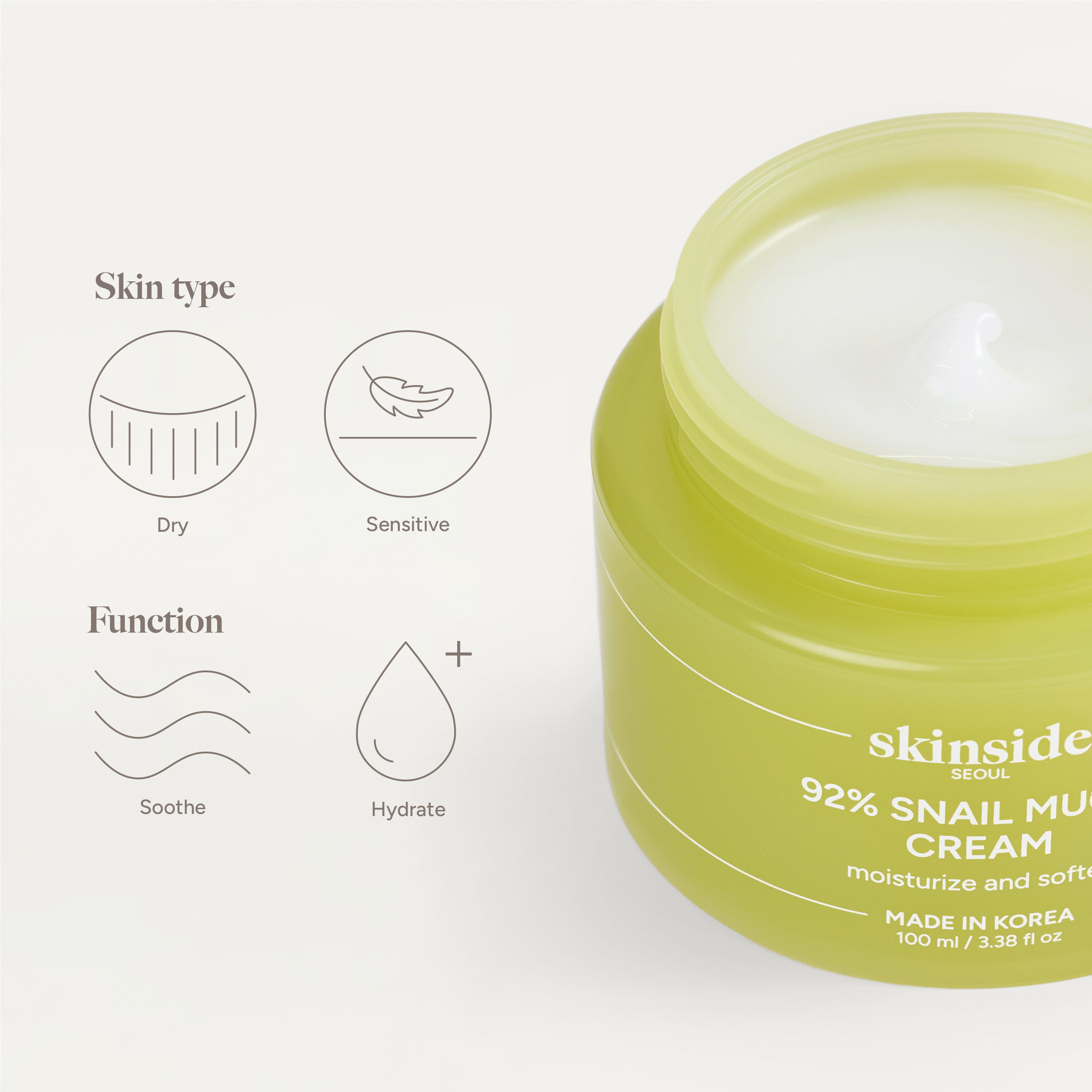 92% Snail Mucin Cream