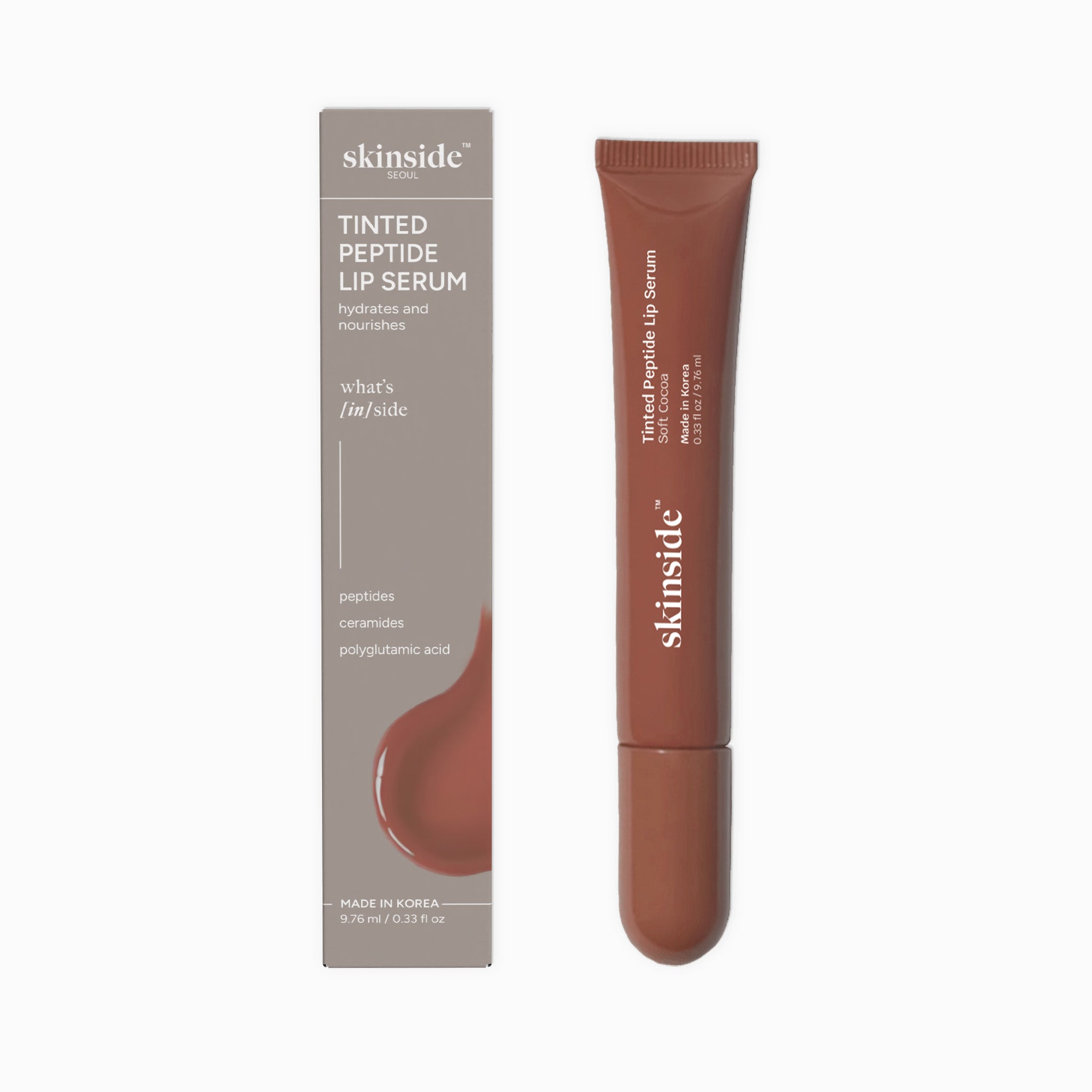 Tinted Peptide Lip Serum (Soft Cocoa)