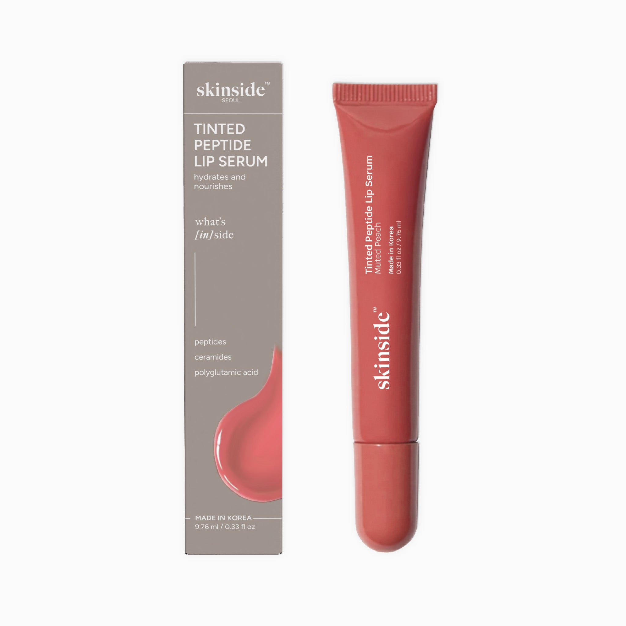 Tinted Peptide Lip Serum (Muted Peach)