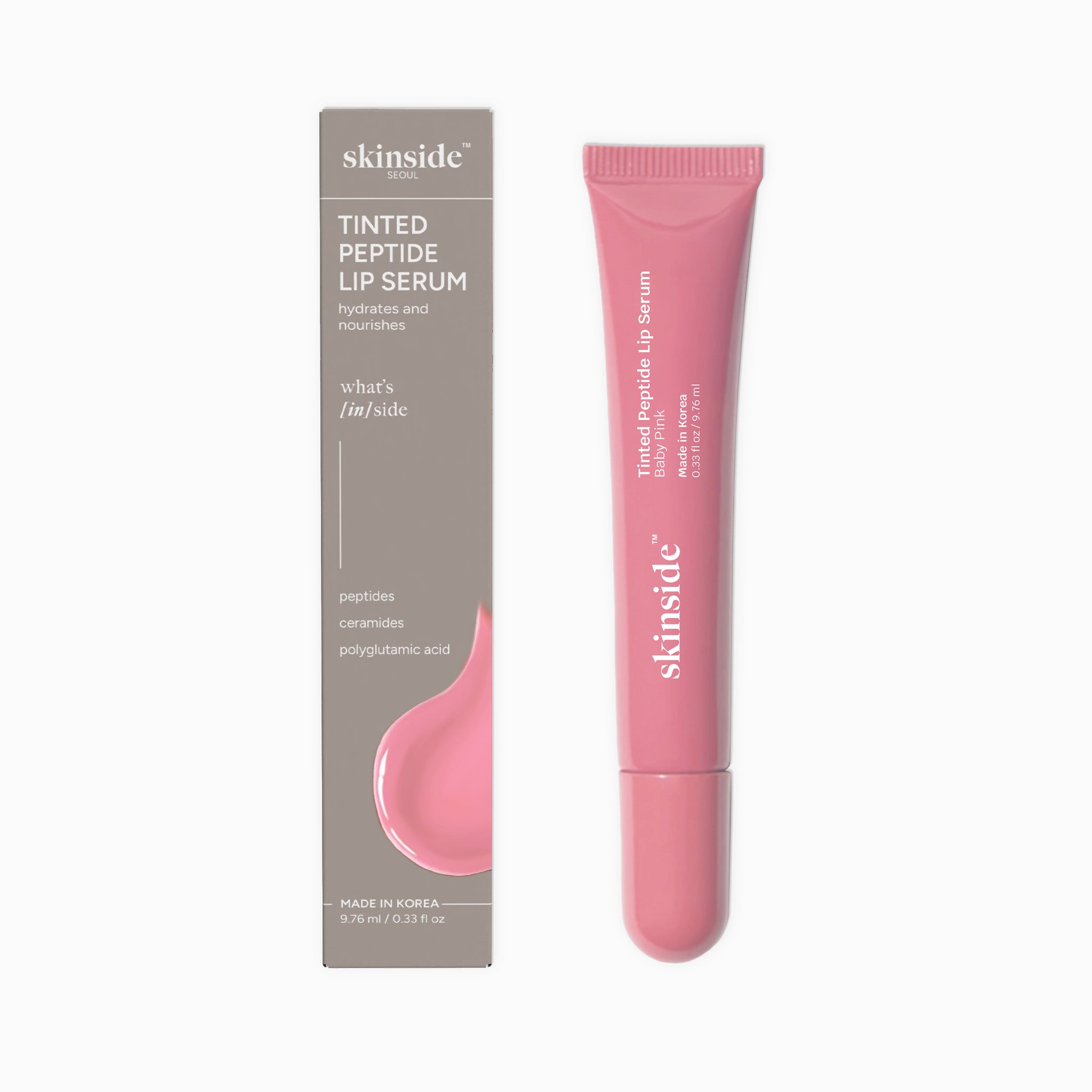 Tinted Peptide Lip Serum (Baby Pink)